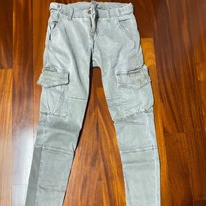 Cargo Jean - NSF women’s jeans super soft size 25 gray